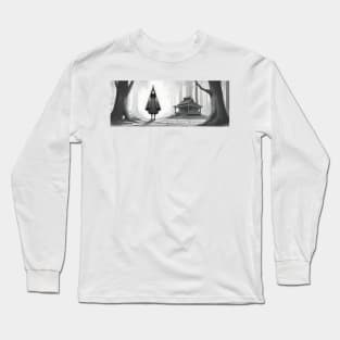 Alien In the Woods Long Sleeve T-Shirt